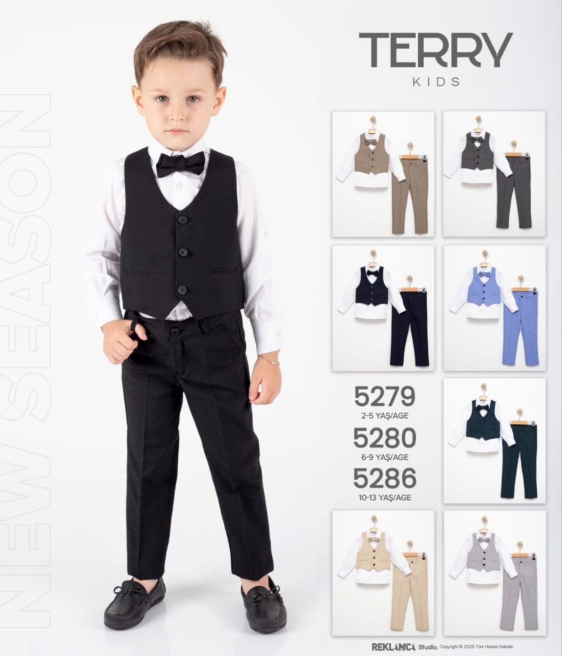Terry Kids YELEKLİ TAKIM